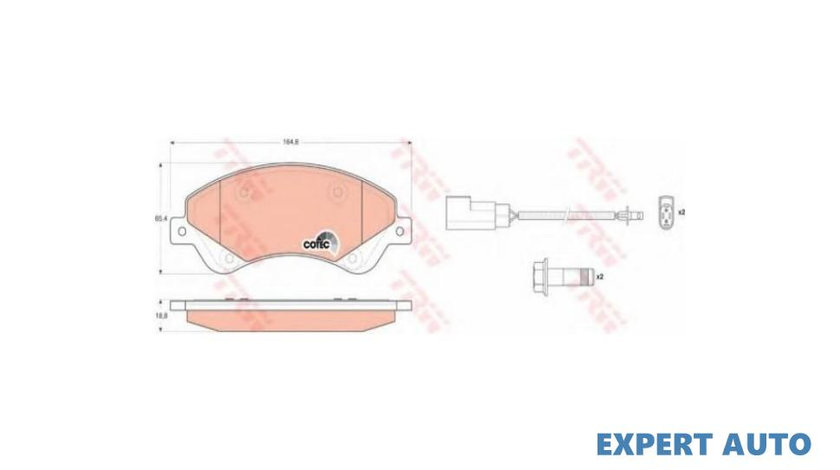 Placute frana Ford TRANSIT caroserie 2006-2016 #3 0252448518PD