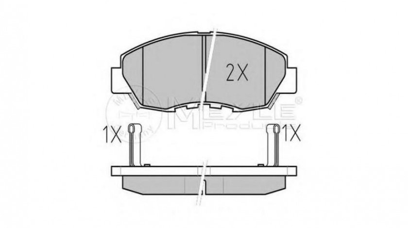 Placute frana Honda ACCORD Mk IV cupe (CB, CC) 1989-1993 #2 0252149918