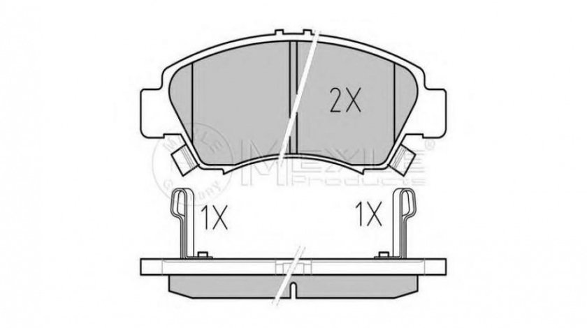 Placute frana Honda CIVIC Mk IV cupe (EJ) 1993-1996 #2 0252169715