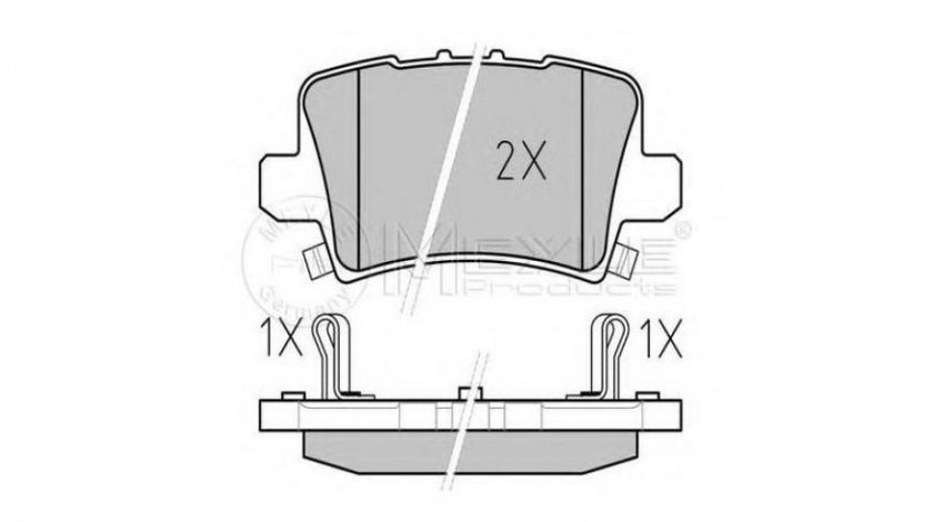 Placute frana Honda CIVIC VIII Hatchback (FN, FK) 2005-2016 #2 0252408615W