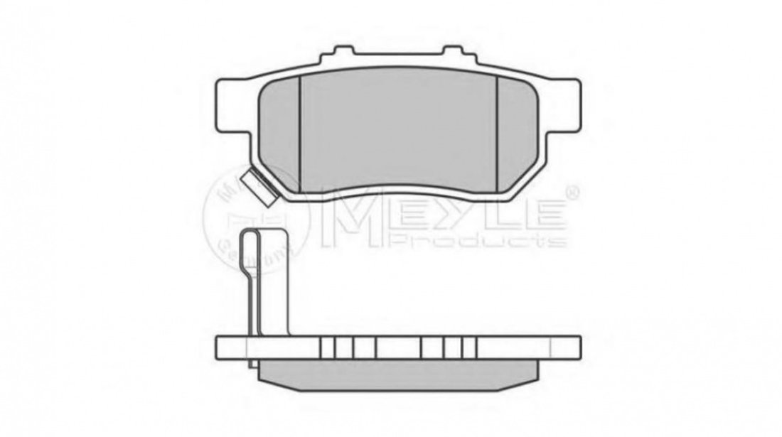 Placute frana Honda JAZZ II (GD) 2002-2008 #2 0252173813W