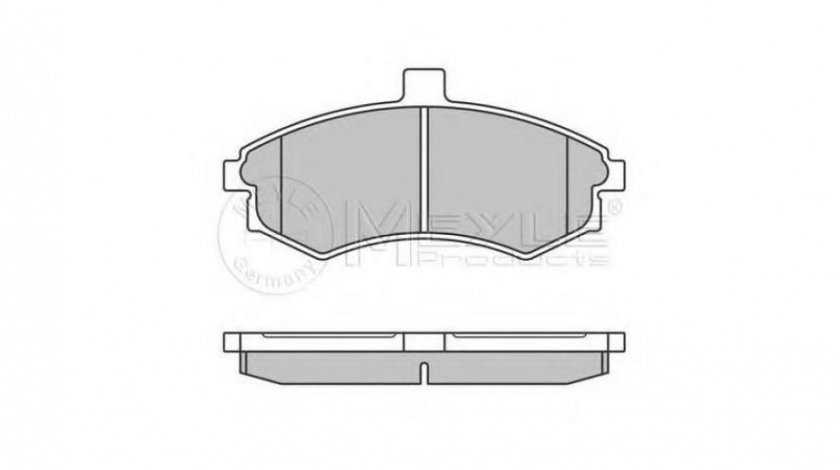 Placute frana Hyundai ELANTRA limuzina (XD) 2000-2006 #2 0252403117W