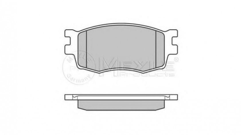 Placute frana Hyundai ix20 (JC) 2010-2016 #2 0252431717W