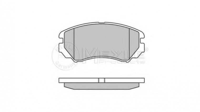 Placute frana Hyundai SONATA Mk III (EF) 1998-2005 #2 0252389116W