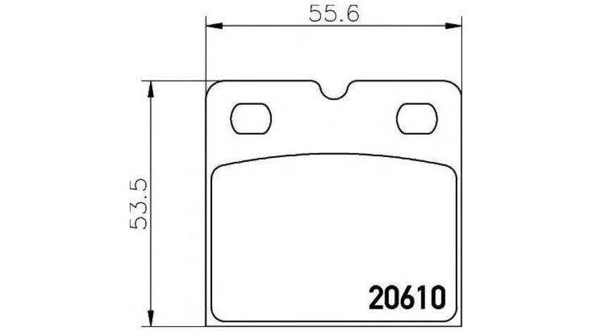 Placute frana Jaguar S-TYPE (CCX) 1999-2009 #2 106700