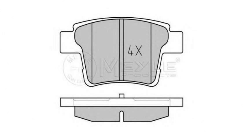 Placute frana Jaguar X-TYPE Estate 2003-2009 #2 0252426017