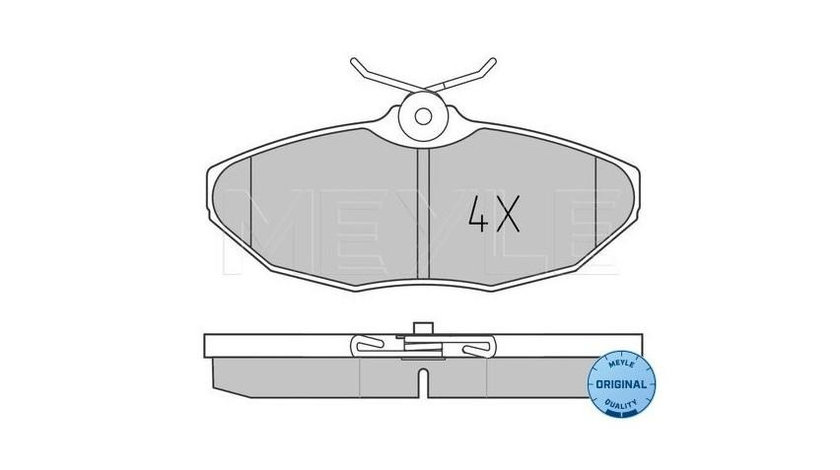 Placute frana Jaguar XJ (X350, X358) 2003-2009 #2 1055