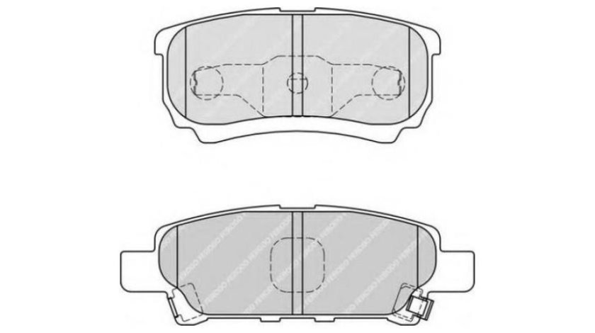 Placute frana Jeep COMPASS (MK49) 2006-2016 #3 05191271AA