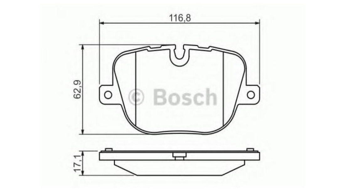 Placute frana Land Rover RANGE ROVER Mk III (LM) 2002-2012 #3 0986494409