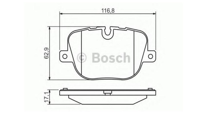 Placute frana Land Rover RANGE ROVER SPORT (LS) 2005-2013 #3 0986494409