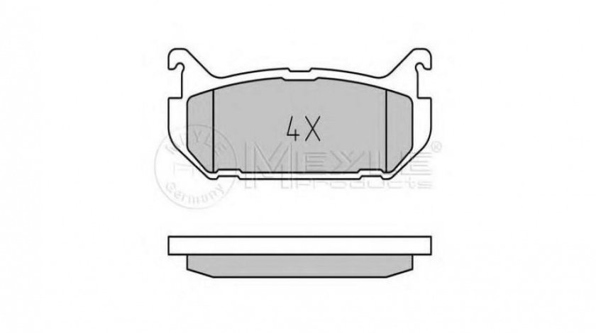 Placute frana Mazda MX-6 (GE) 1991-1997 #2 0252176614