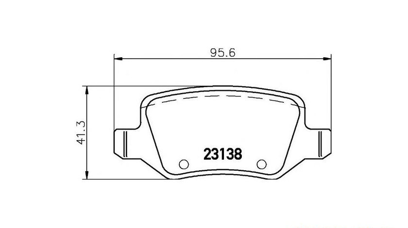 Placute frana Mercedes A-CLASS (W168) 1997-2004 #3 05P850