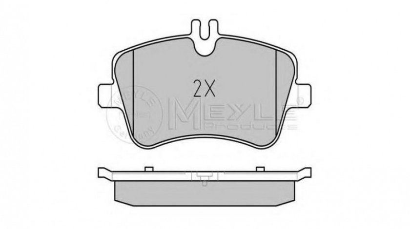 Placute frana Mercedes C-CLASS Sportscoupe (CL203) 2001-2011 #2 0034202520