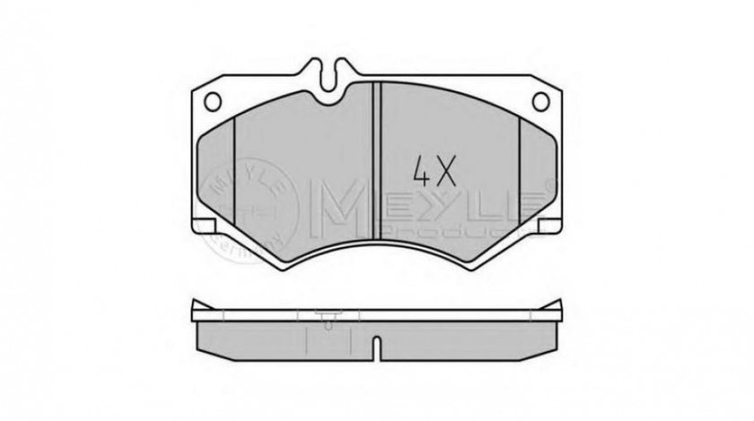 Placute frana Mercedes G-CLASS Cabrio (W463) 1989-2016 #2 0014201420