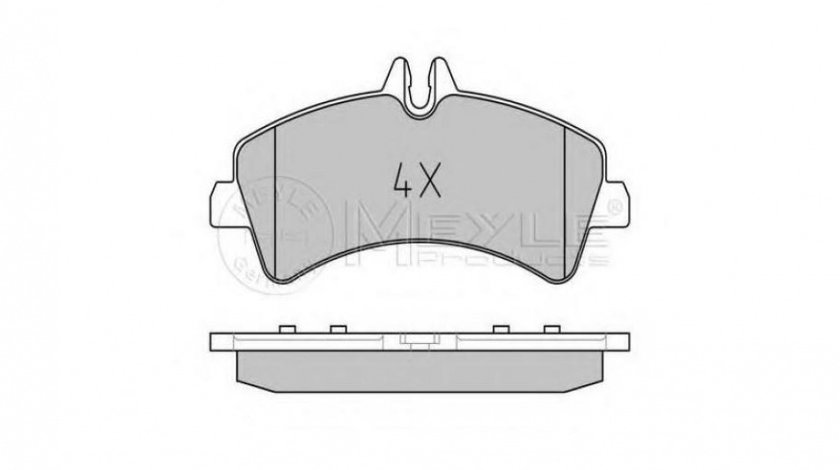 Placute frana Mercedes SPRINTER 5-t caroserie (906) 2006-2016 #2 0044208120