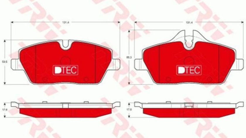 Placute frana MINI MINI (R56) 2006-2013 #2 0252391517