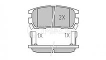 Placute frana Mitsubishi PAJERO/SHOGUN CLASSIC (V2...
