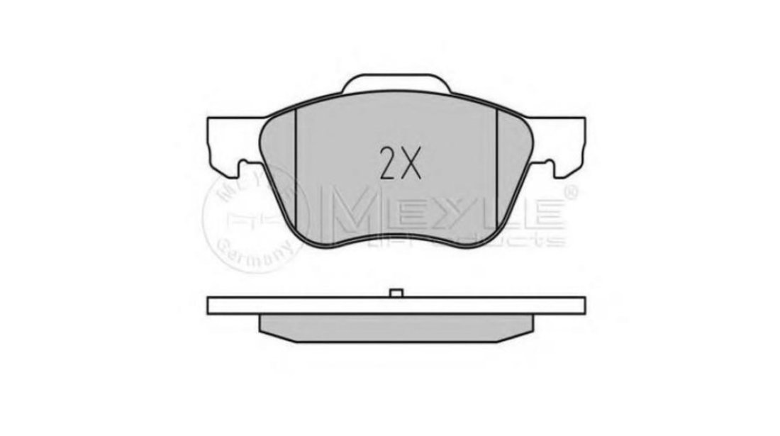 Placute frana Nissan PRIMERA Break (WP11) 1996-2001 #2 0252316017