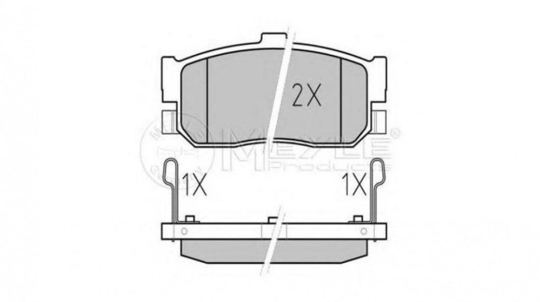 Placute frana Nissan PRIMERA Hatchback (P11) 1996-2002 #2 0252171316W