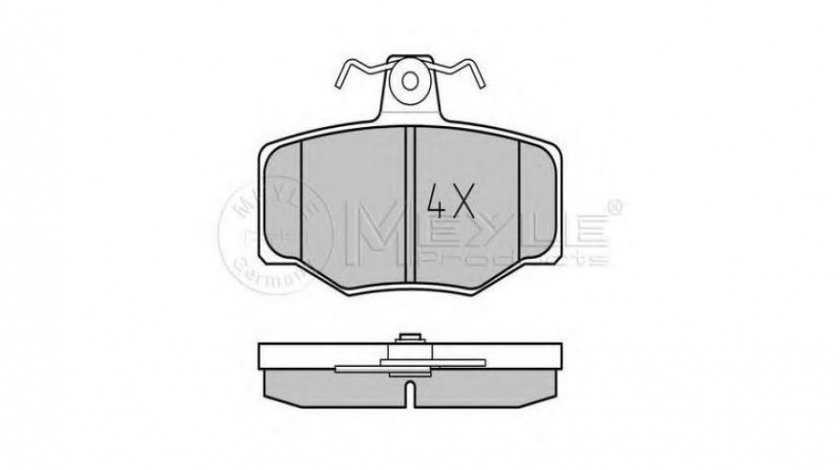 Placute frana Nissan PRIMERA (P11) 1996-2001 #2 0252154515PD