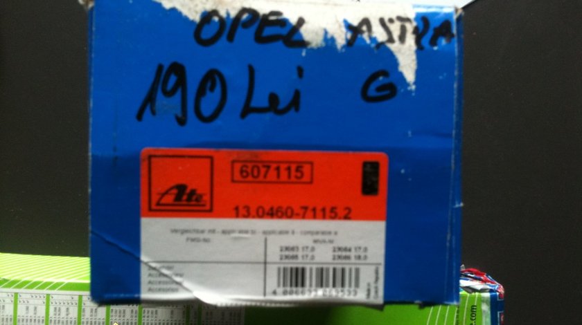 PLACUTE FRANA OPEL ASTRA G ORIGINALE ATE 180 LEI