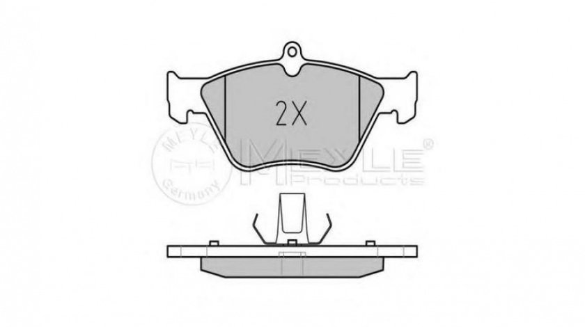 Placute frana Opel OMEGA B combi (21_, 22_, 23_) 1994-2003 #2 0252141117