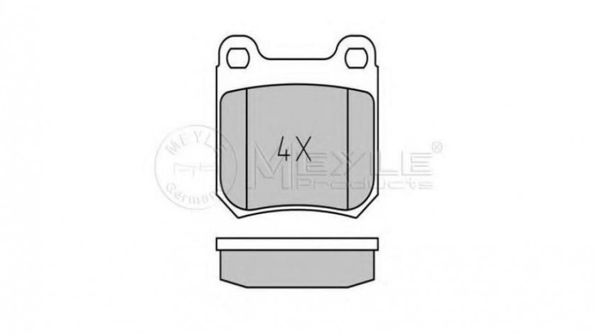 Placute frana Opel VECTRA B combi (31_) 1996-2003 #2 0252105015PD