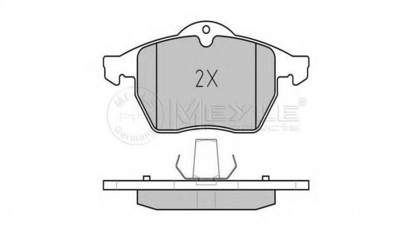 Placute frana Opel ZAFIRA A (F75_) 1999-2005 #2 0252311619