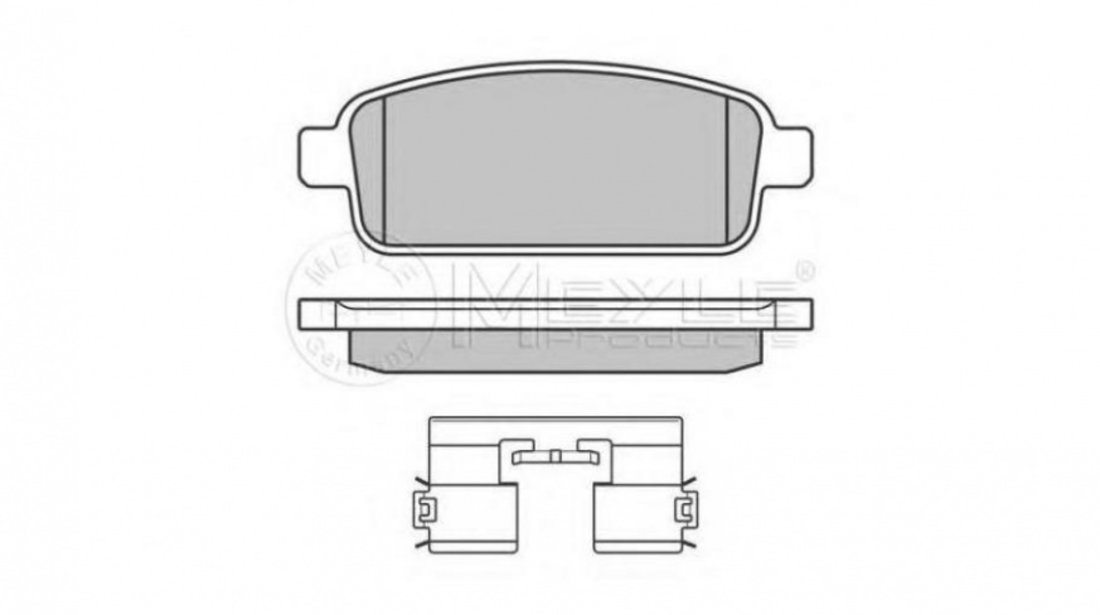 Placute frana Opel ZAFIRA TOURER C (P12) 2011-2016 #2 0252509616W