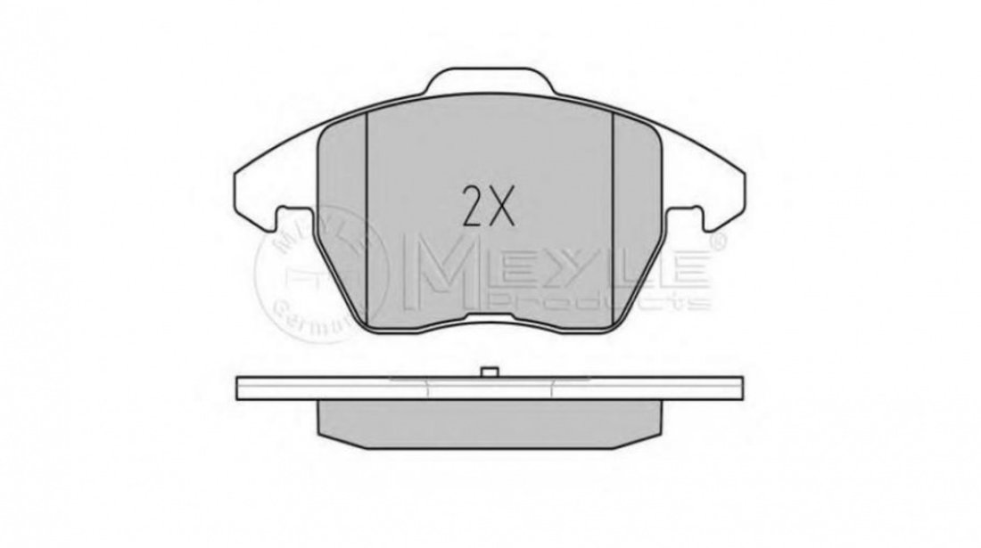 Placute frana Peugeot 307 (3A/C) 2000-2016 #2 0252358919