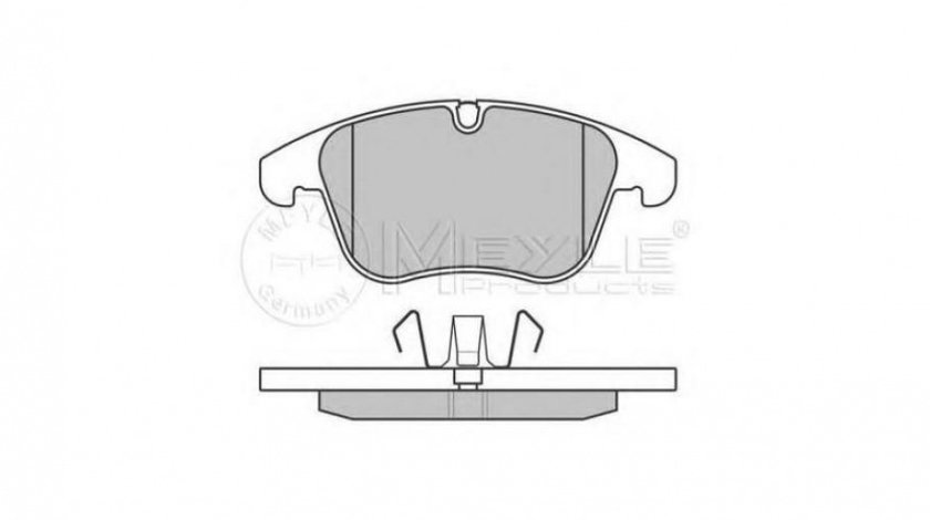 Placute frana Peugeot 407 (6D_) 2004-2016 #2 0252433218PD