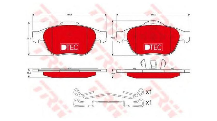 Placute frana Renault ESPACE Mk IV (JK0/1_) 2002-2016 #2 0252324518