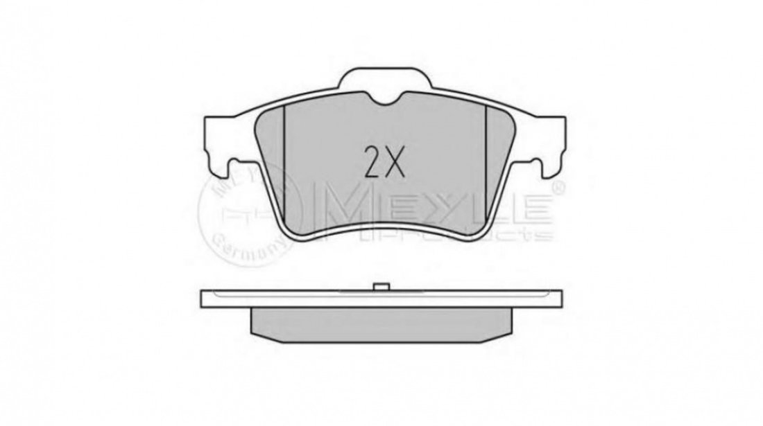 Placute frana Renault LAGUNA cupe (DT0/1) 2008-2016 #2 0252413716