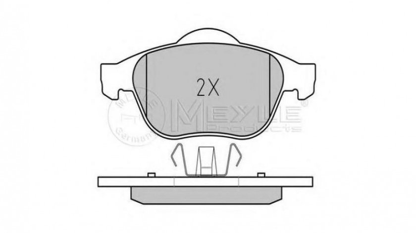 Placute frana Renault LAGUNA II (BG0/1_) 2001-2016 #2 0252324518