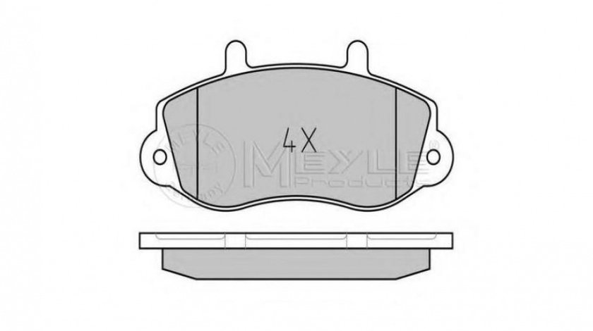 Placute frana Renault MASTER II Van (FD) 1998-2016 #2 0252330218PD