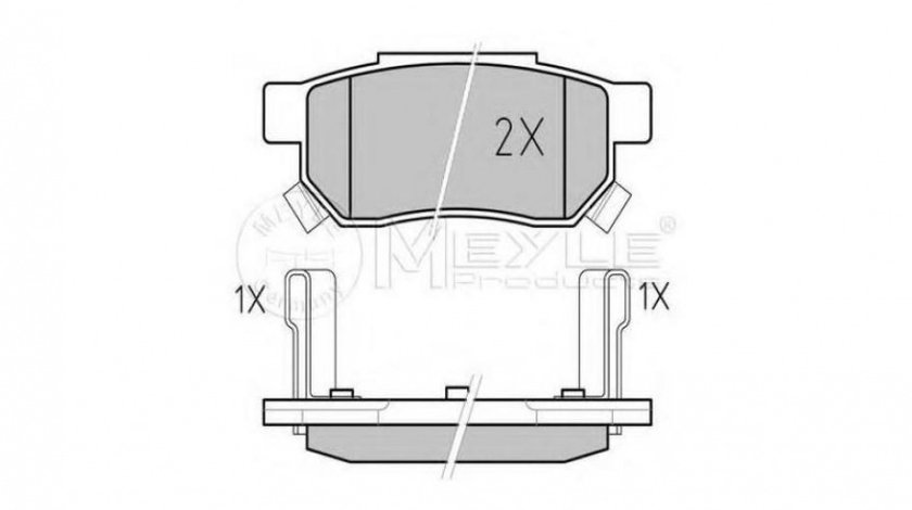 Placute frana Rover 400 (RT) 1995-2000 #2 0252131313