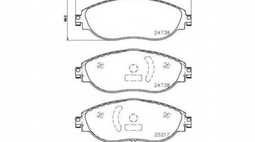 Placute frana Seat LEON SC 2013- #2 2473803