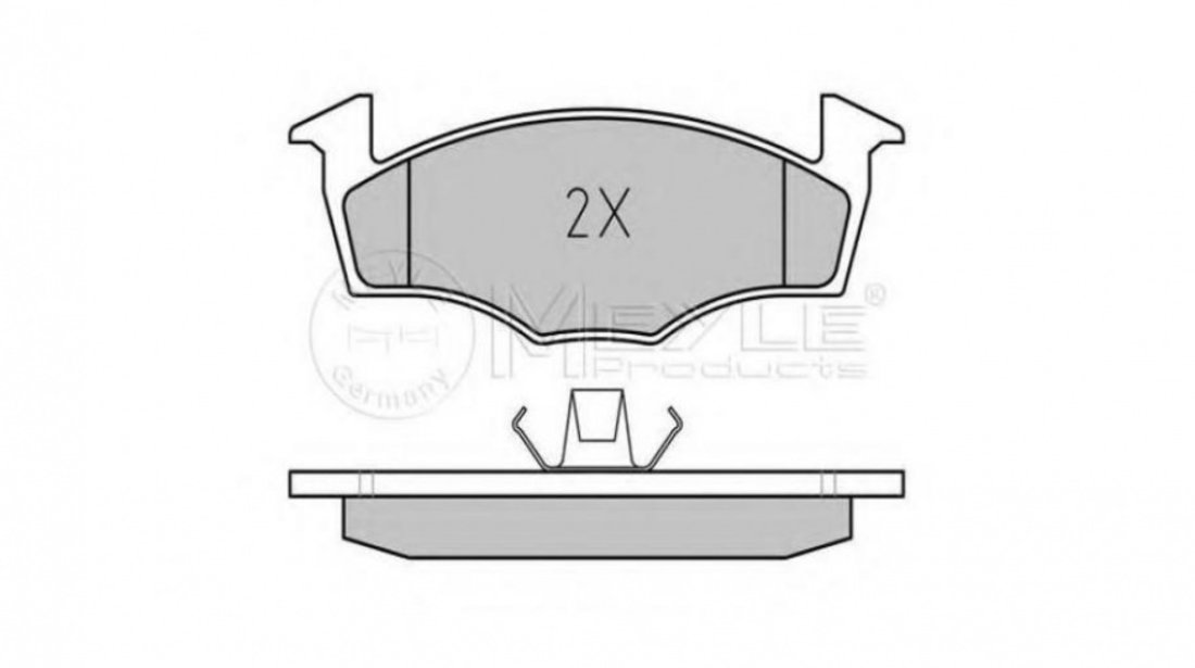 Placute frana Seat SEAT AROSA (6H) 1997-2004 #2 0252186617