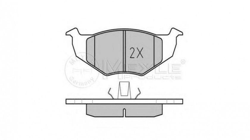 Placute frana Seat SEAT CORDOBA (6K1, 6K2) 1993-1999 #2 0252186615PD