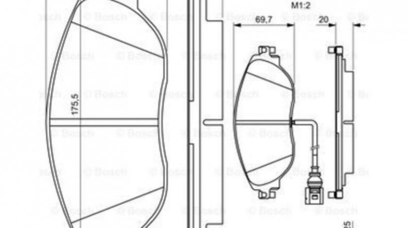 Placute frana Skoda OCTAVIA Combi (5E5) 2012-2016 #2 147001