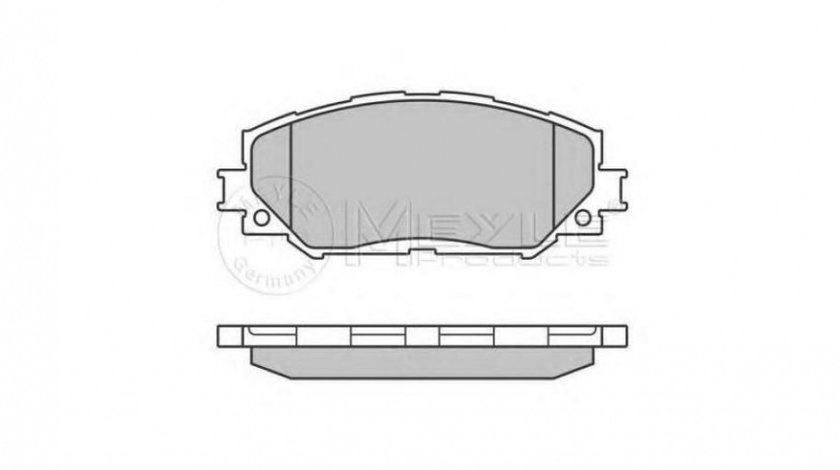 Placute frana Toyota AURIS (NRE15_, ZZE15_, ADE15_, ZRE15_, NDE15_) 2006-2016 #2 0252433617