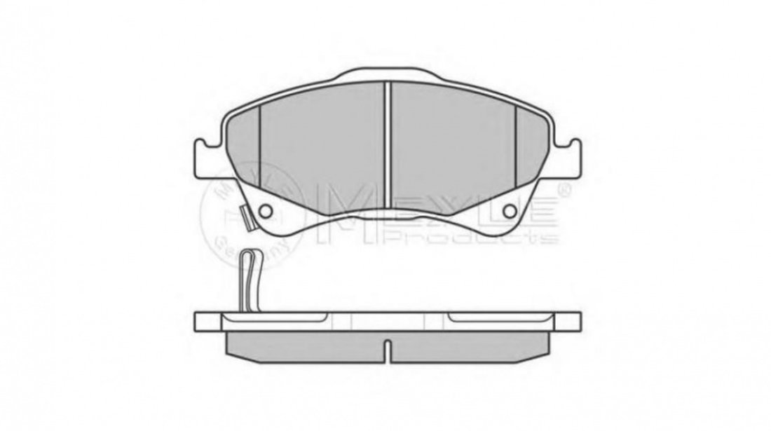 Placute frana Toyota AVENSIS limuzina (ZRT27, ADT27) 2008-2016 #2 0252420419W