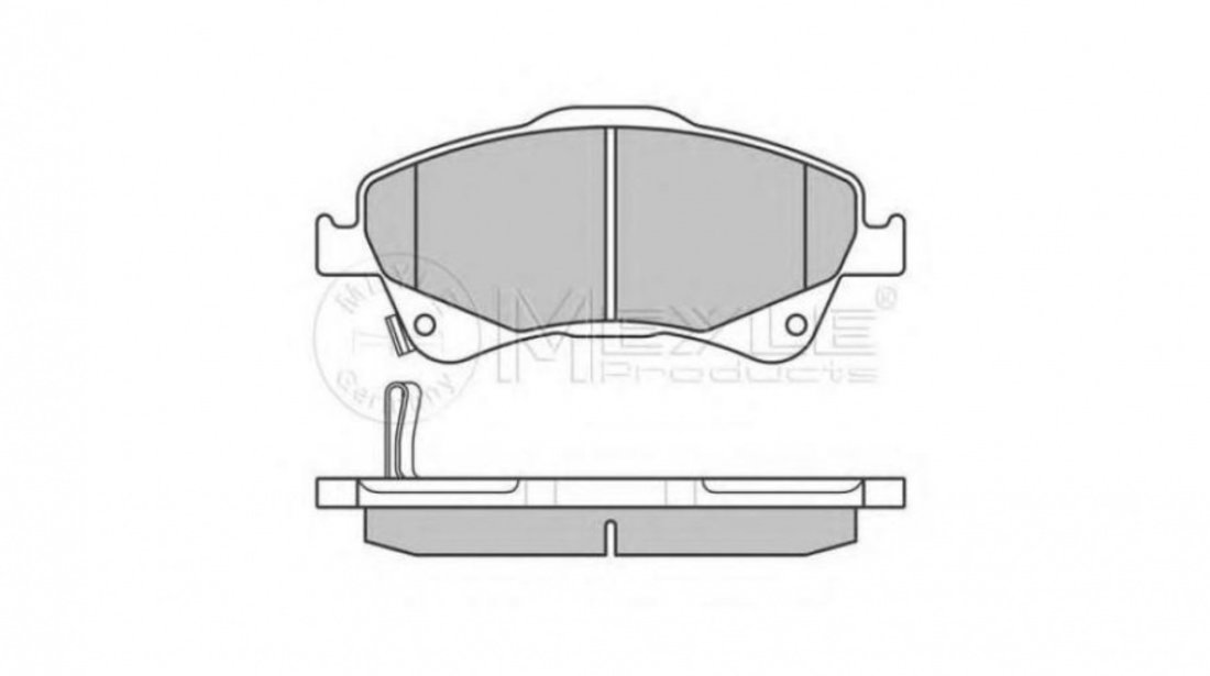 Placute frana Toyota AVENSIS limuzina (ZRT27, ADT27) 2008-2016 #2 0252420419W