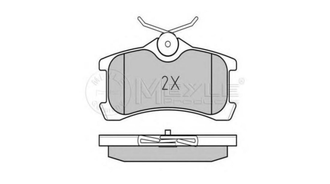 Placute frana Toyota AVENSIS (_T22_) 1997-2003 #2 010842120929