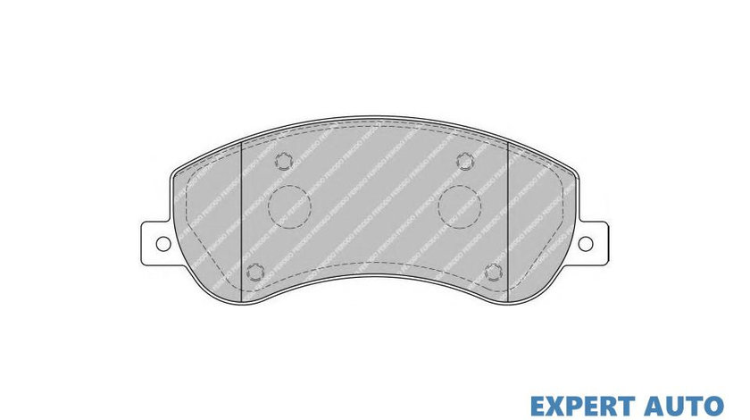 Placute frana Volkswagen VW AMAROK (2H_, S1B) 2010-2016 #3 0986494170