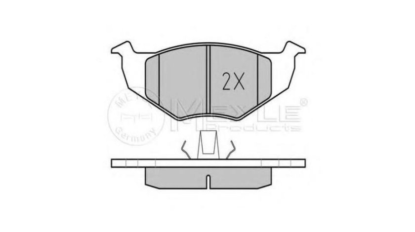 Placute frana Volkswagen VW GOLF Mk III Estate (1H5) 1993-1999 #2 0252186619PD