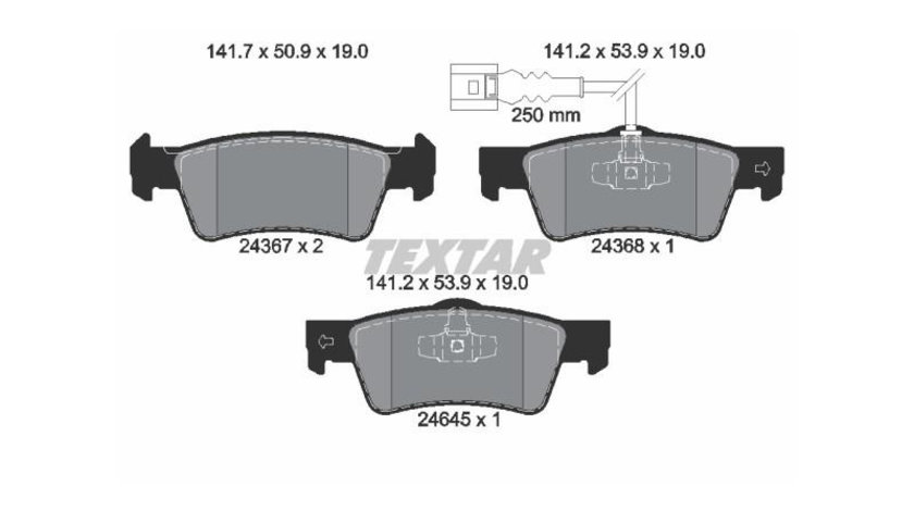 Placute frana Volkswagen VW TOUAREG (7LA, 7L6, 7L7) 2002-2010 #2 0986494119