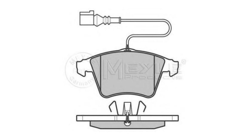 Placute frana Volkswagen VW TOUAREG (7LA, 7L6, 7L7) 2002-2010 #2 0252374719PD