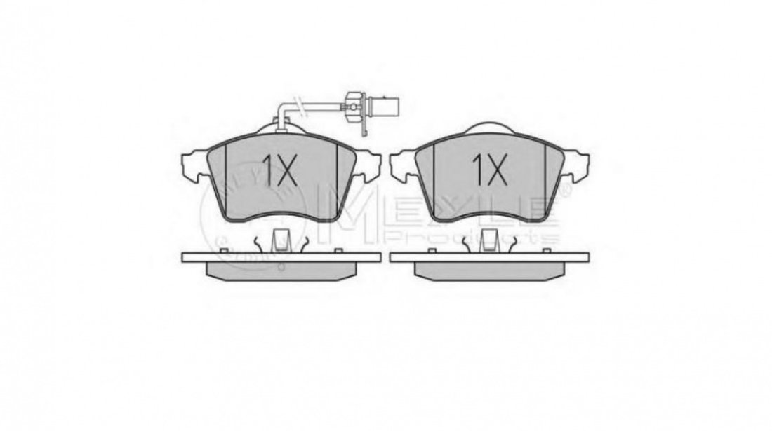 Placute frana Volkswagen VW TRANSPORTER / CARAVELLE Mk IV bus (70XB, 70XC, 7DB, 7DW) 1990-2003 #2 0252188519