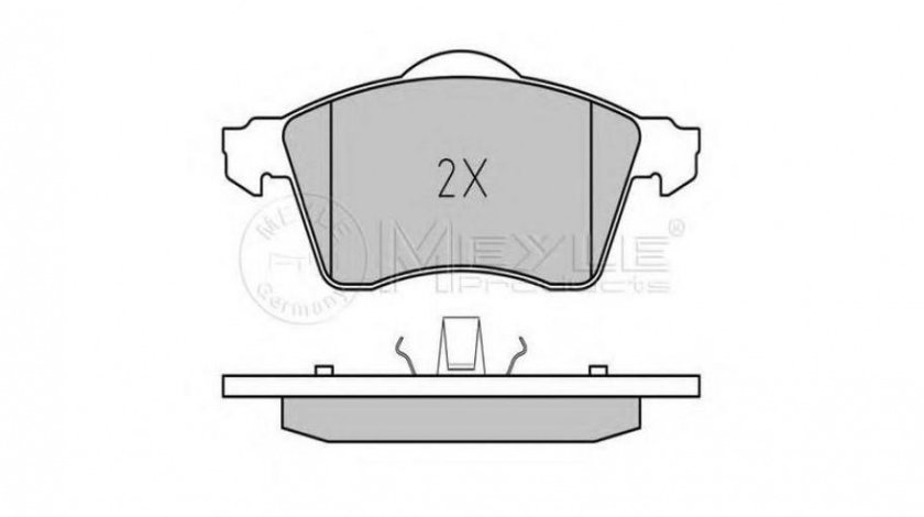 Placute frana Volkswagen VW TRANSPORTER / CARAVELLE Mk IV bus (70XB, 70XC, 7DB, 7DW) 1990-2003 #2 0252188319